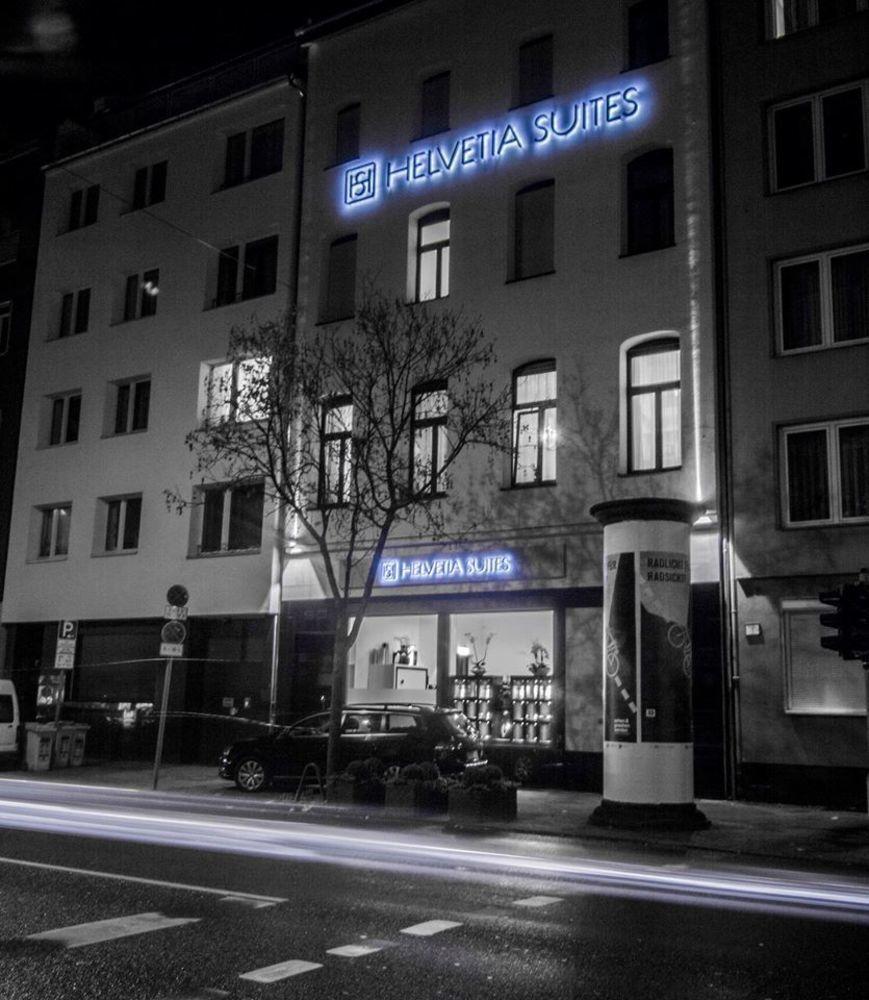 Helvetia Suites Düsseldorf Eksteriør bilde