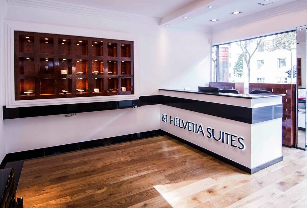Helvetia Suites Düsseldorf Eksteriør bilde