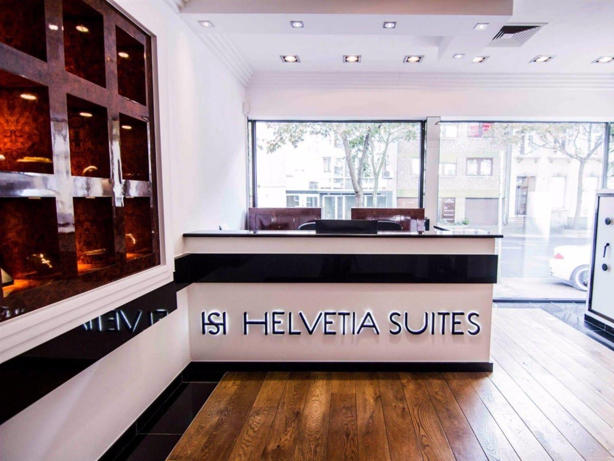 Helvetia Suites Düsseldorf Eksteriør bilde