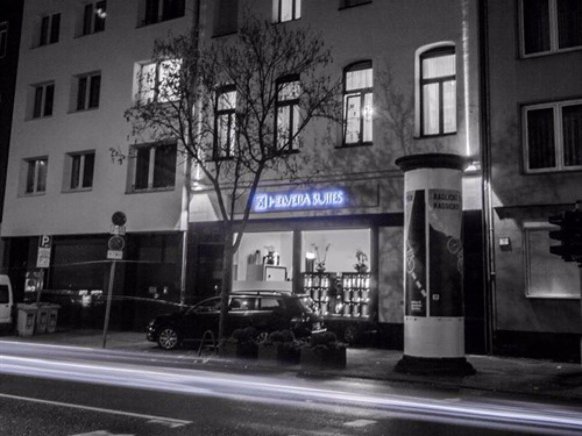 Helvetia Suites Düsseldorf Eksteriør bilde
